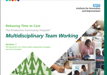 Multidisciplinary Team Working: (The Productive Community Hospital)